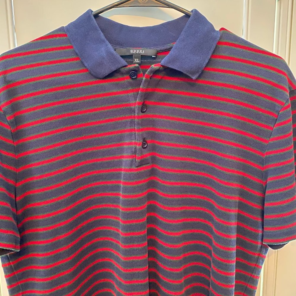 Gucci Mens Polo Shirt Size XL Fits M/S